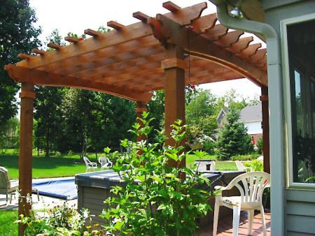 About pergola Herb Gardening